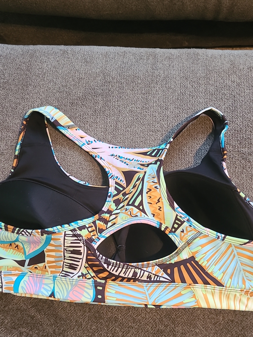 Tek Gear Sports Bra W Built In Cups 3x - Picture 2 of 5